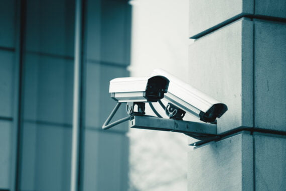 CCTV installation in Alberta for commercial building.